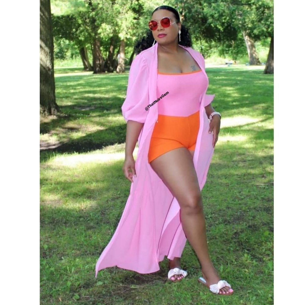 Pink Long Cardigan For Women